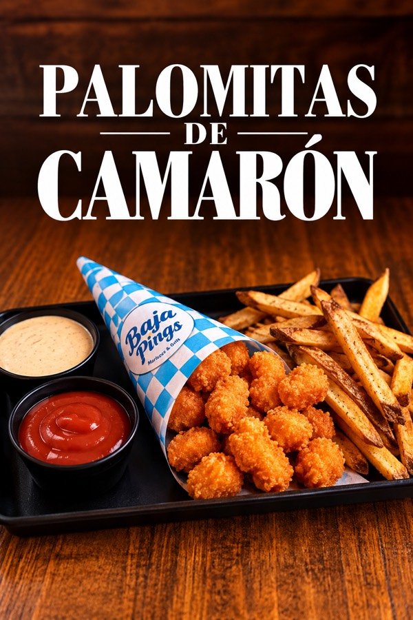 Palomitas de camarón