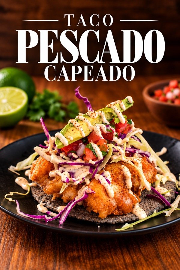Taco de pescado capeado